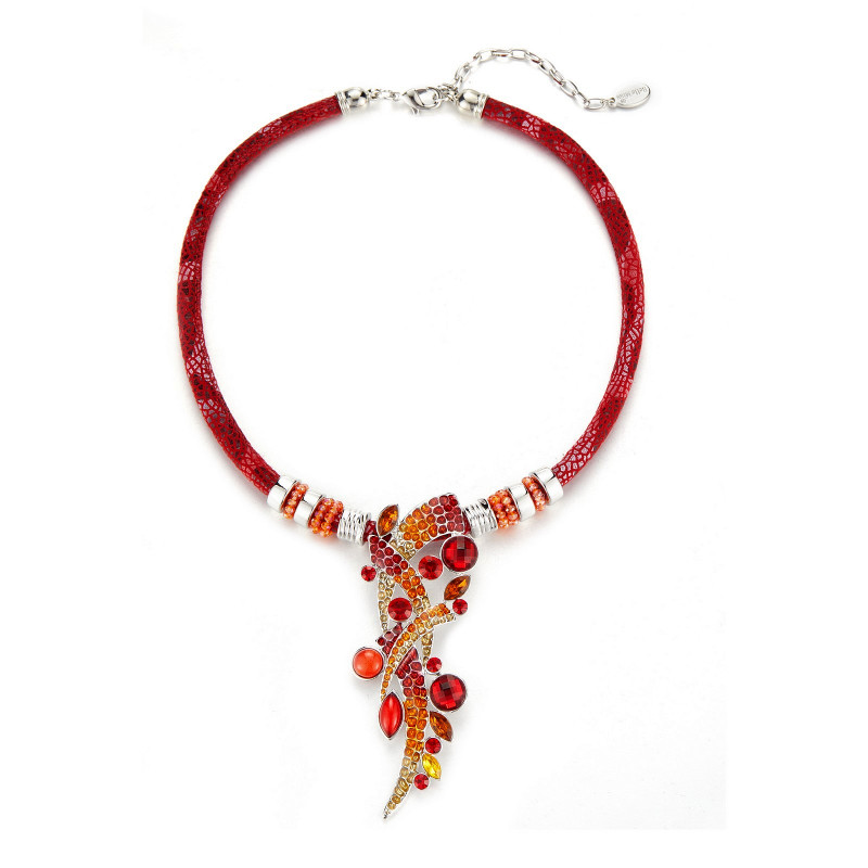 Tiombe - Collier Rouge