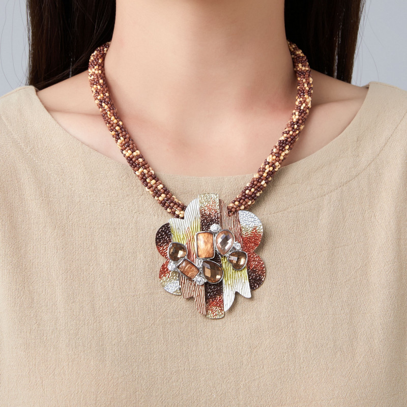 Tanisha - Collier Marron