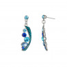 Titila - Boucle d'oreille Bleue