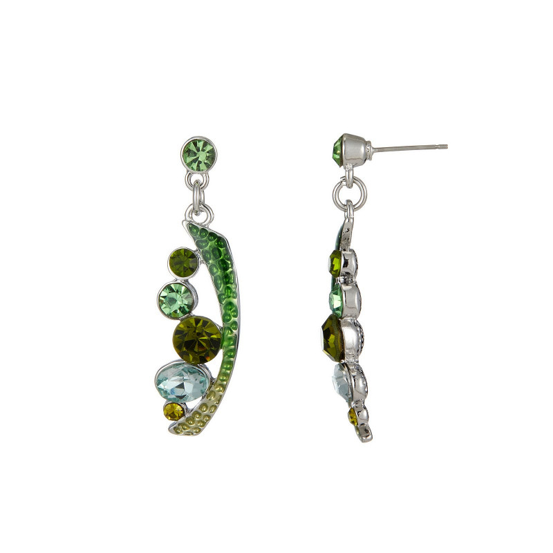 Titila - Boucle d'oreille Verte