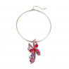 Titila - Collier Fuchsia