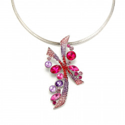 Titila - Collier Fuchsia
