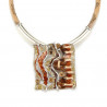 Tumpe - Collier marron