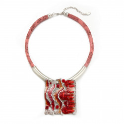 Tumpe - Collier rouge