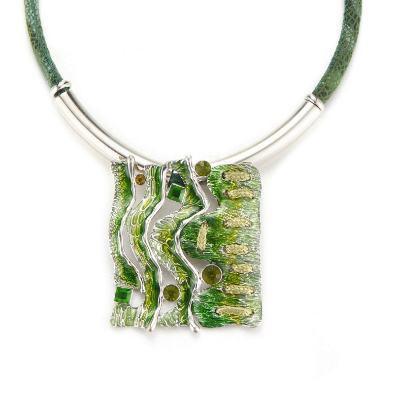 Tumpe - Collier vert