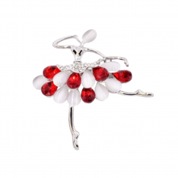 Regali - Broche épingle Rouge