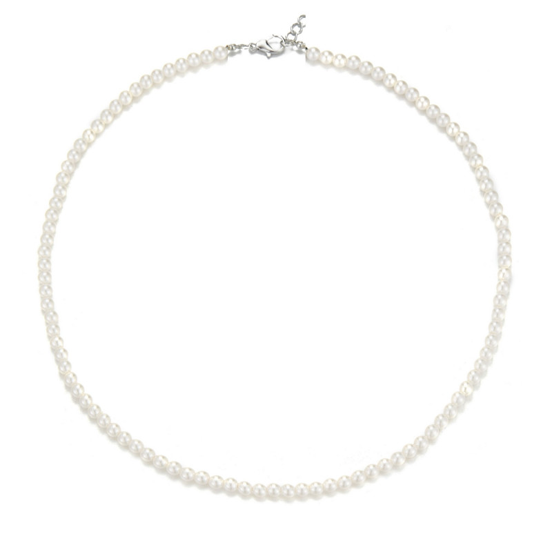 Saroui - Collier perle de nacre (0.4cm)
