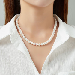 Sarouo - Collier perle de nacre (0.8cm)