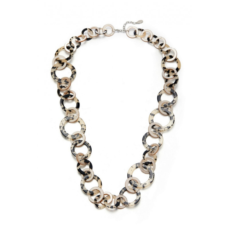 Aassila - Sautoir Noir et blanc