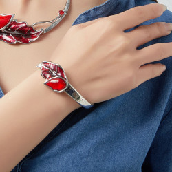 Celestina - Bracelet elastique Ocre