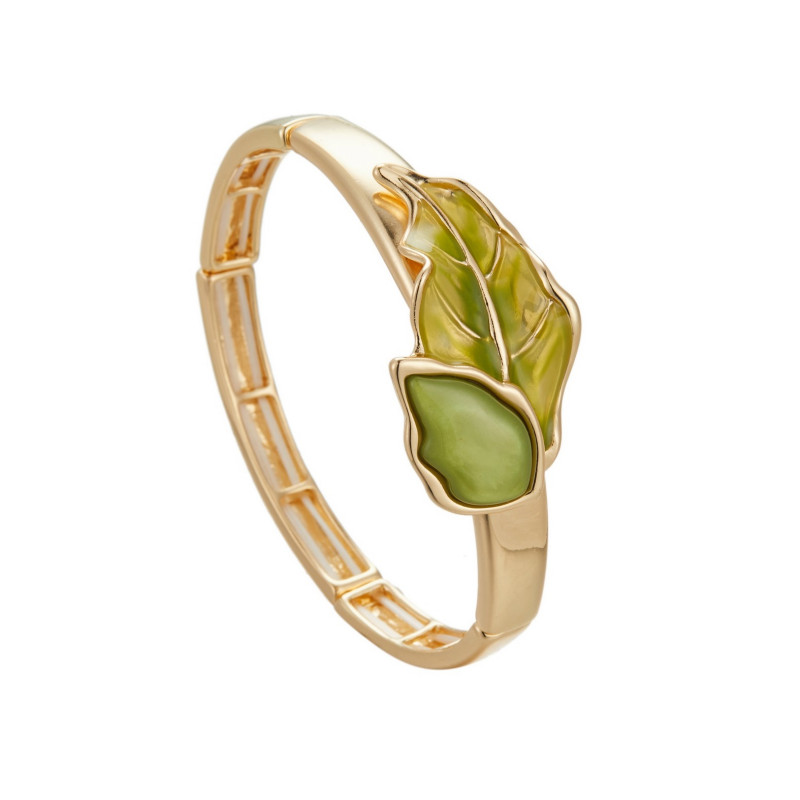 Celestina - Bracelet elastique Vert