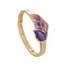 Celestina - Bracelet elastique Violet