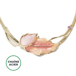 Celestina - Collier Rose