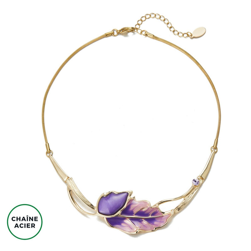 Celestina - Collier Violet