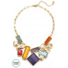 Afraa - Collier Multicolore