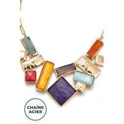 Afraa - Collier Multicolore