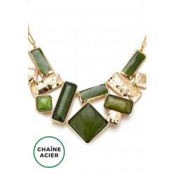 Afraa - Collier Vert