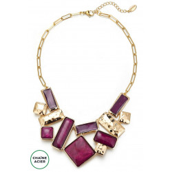 Afraa - Collier Violet