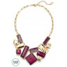 Afraa - Collier Violet