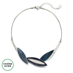 Eleni - Collier Bleu marine