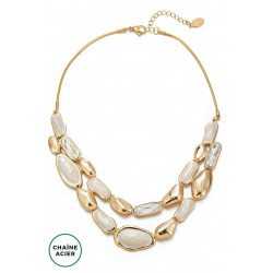 Azenora - Collier Blanc