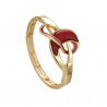 Emelina - Bracelet élastique Rouge