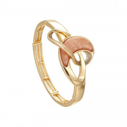 Emelina - Bracelet élastique Saumon