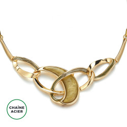 Emelina - Collier Kaki