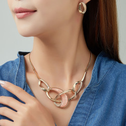 Emelina - Collier Saumon