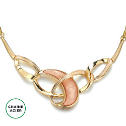 Emelina - Collier Saumon