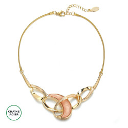 Emelina - Collier Saumon