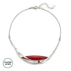 Ensa - Collier rouge