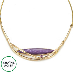 Ensa - Collier violet