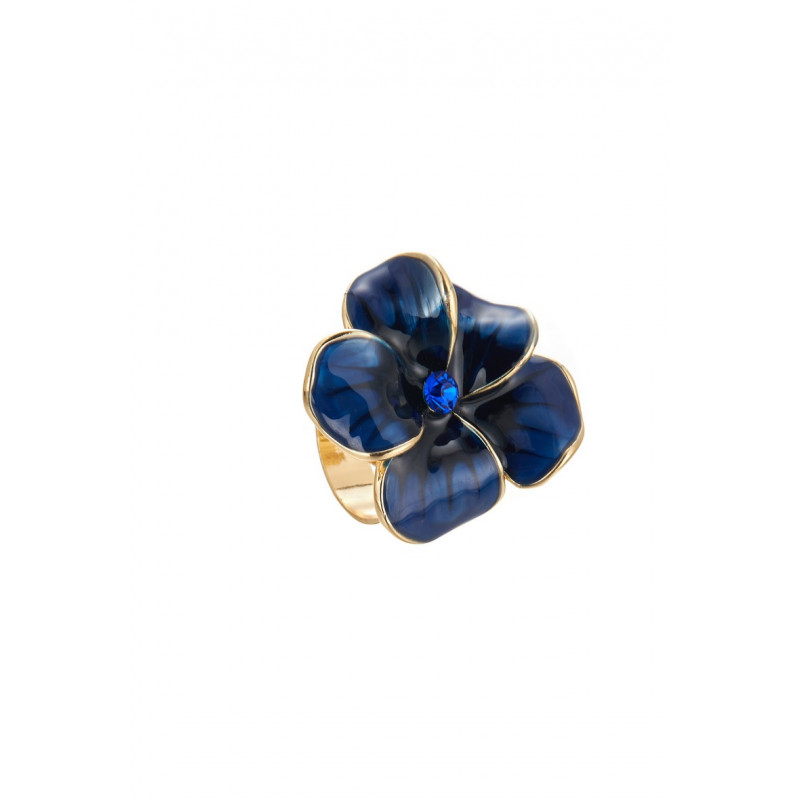 Annoussa - Bague réglable Bleue