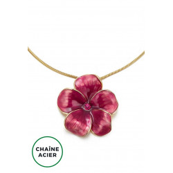 Annoussa - Collier Fuchsia