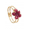 Annoussa - Bracelet rigide Fuchsia