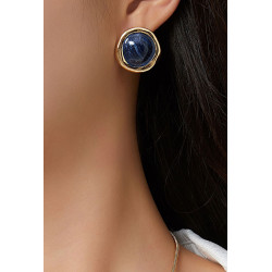 Alexandrine - Boucle d'oreille tige Rouge