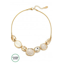 Alexandrine - Collier Blanc