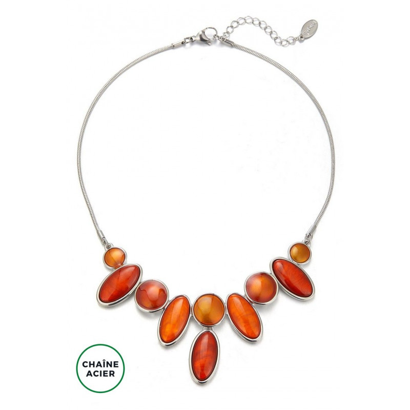 Annette - Collier Orange