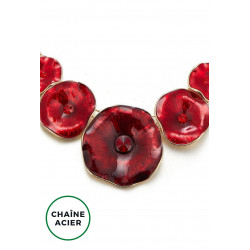 Azmiya - Collier Rouge