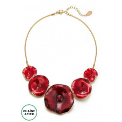Azmiya - Collier Rouge