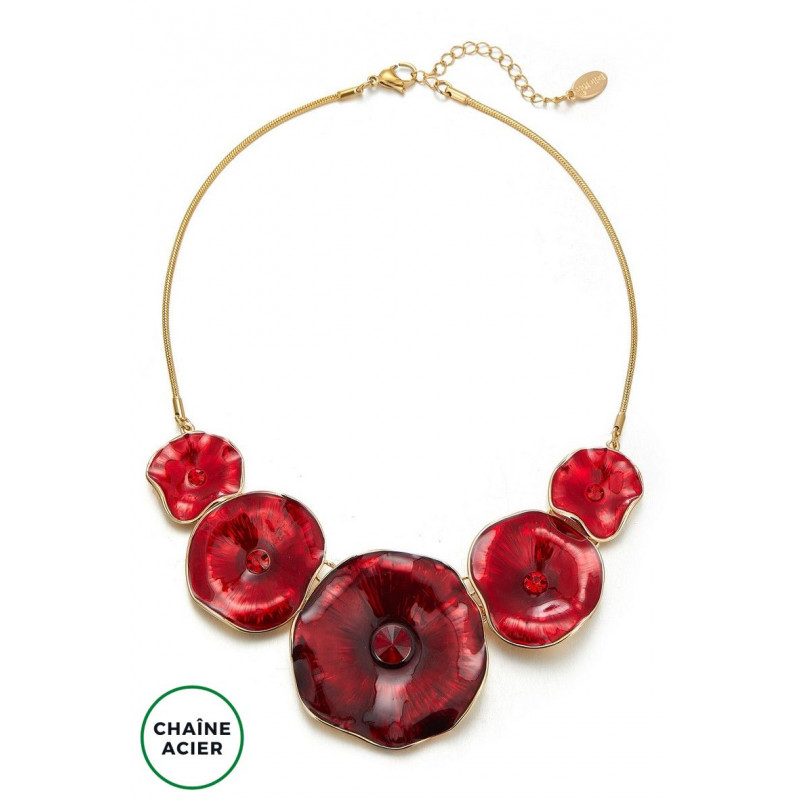 Azmiya - Collier Rouge