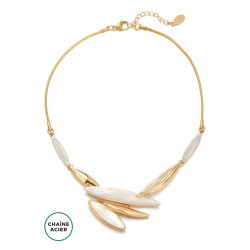 Aglaee - Collier Blanc