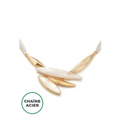 Aglaee - Collier Blanc