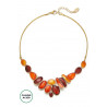 Aliette - Collier Orange