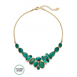Aliette - Collier vert