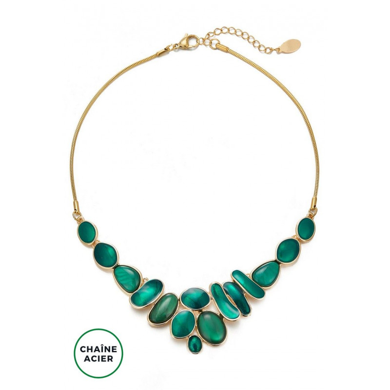Aliette - Collier vert
