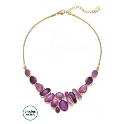 Aliette - Collier Violet