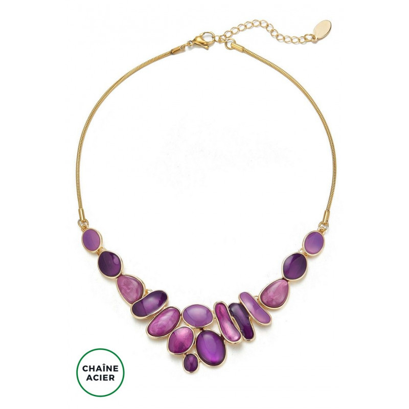 Aliette - Collier Violet