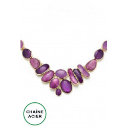 Aliette - Collier Violet